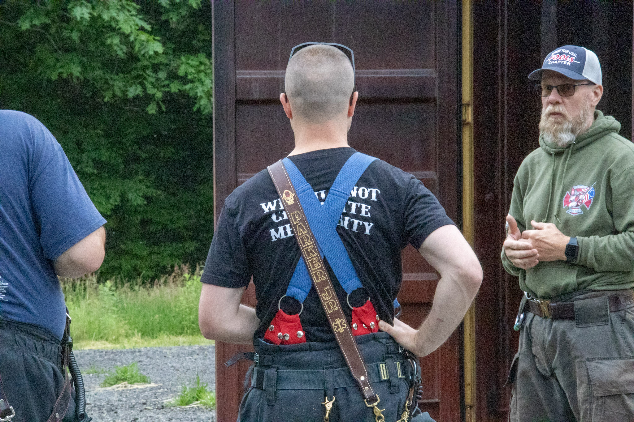 Hold The Line Training Co. — firefighters during training and operations.
